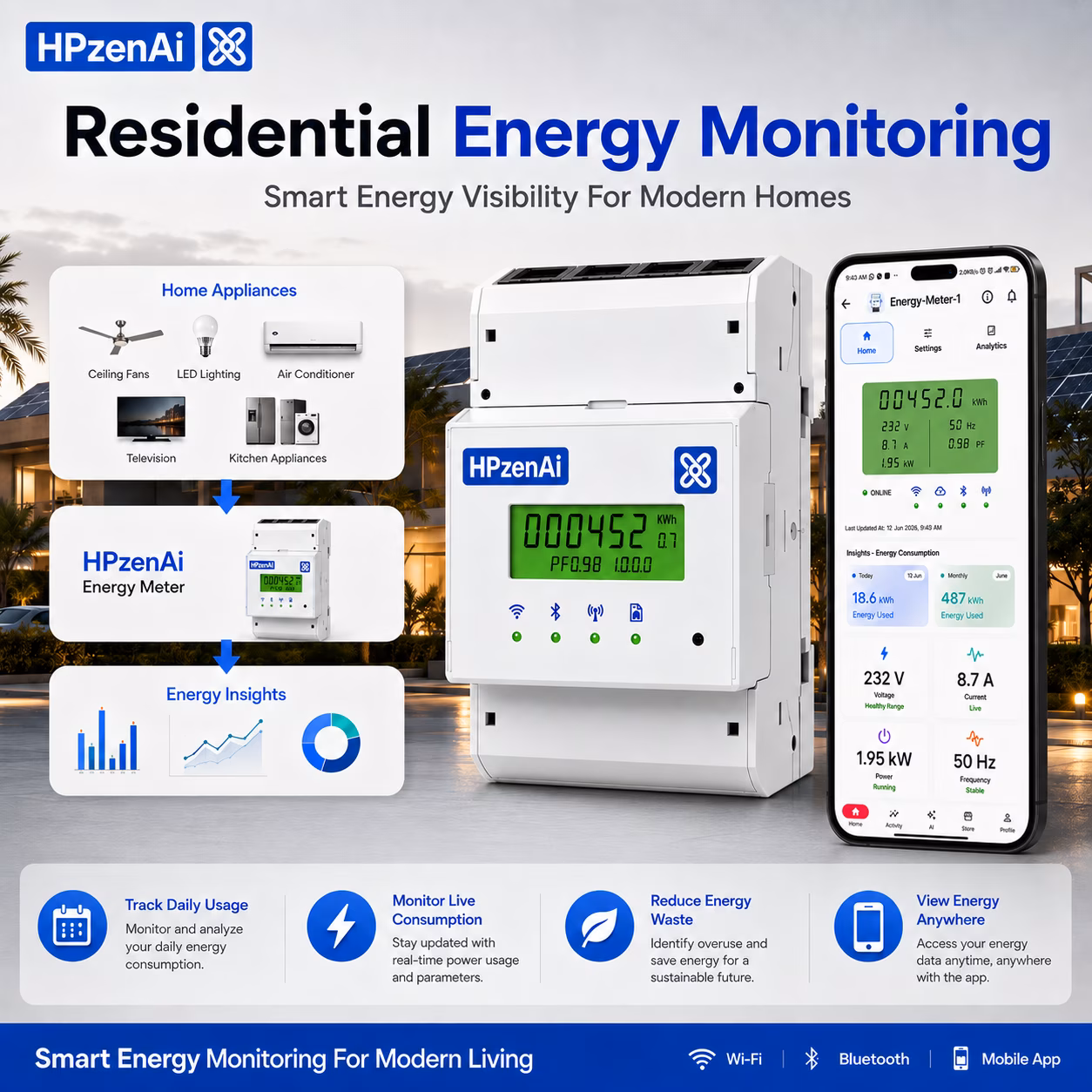 Single-Phase Energy Meter, 60 A image 6