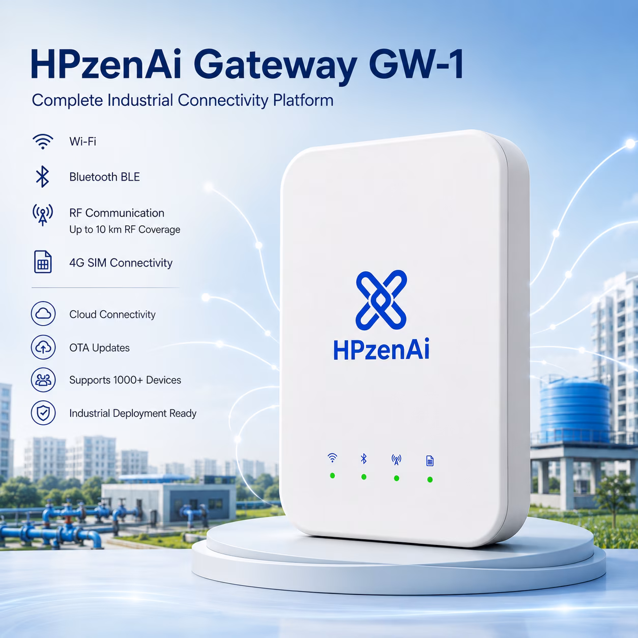 IoT Gateway GW-1 (RS485, Wi-Fi, BLE, SIM, RF) image 8