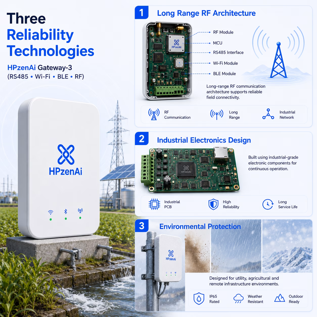 IoT Gateway GW-3 (RS485, Wi-Fi, BLE, RF) image 9