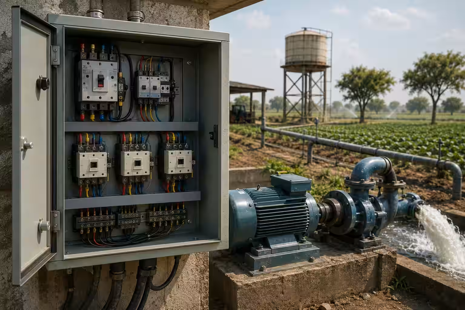 Smart Three-Phase Motor Controller use case - Three-Phase Star-Delta Starter