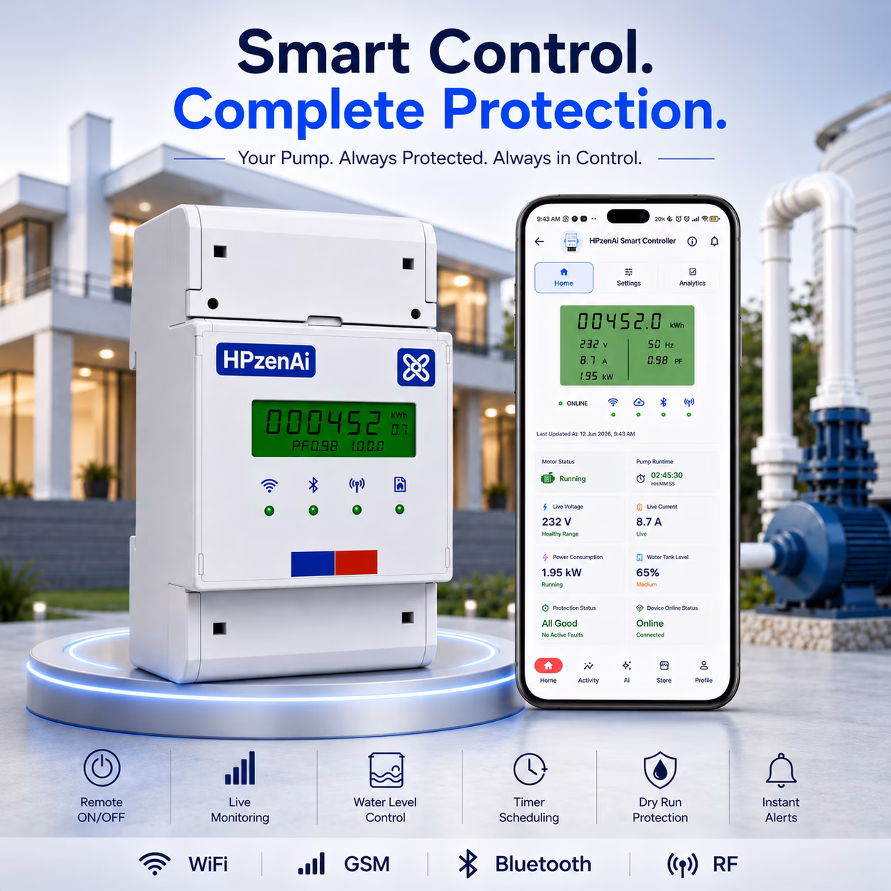 Smart Single-Phase Motor Controller image 5