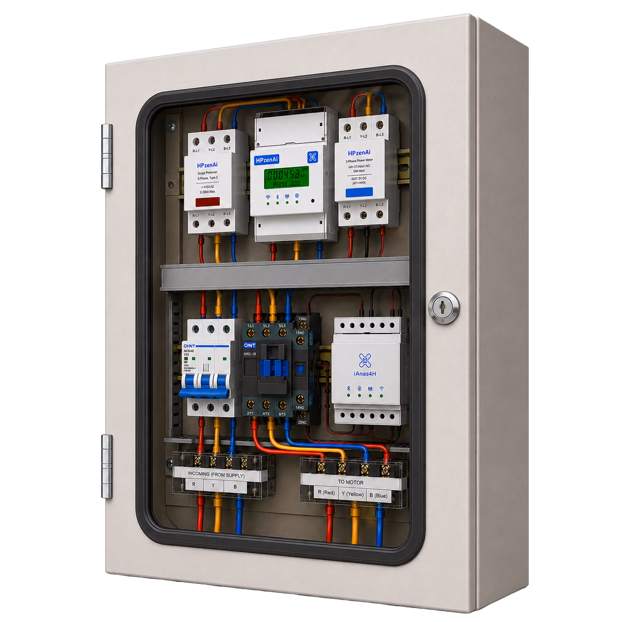 Smart Three-Phase Motor Starter, 20 A, Star-Delta image 3