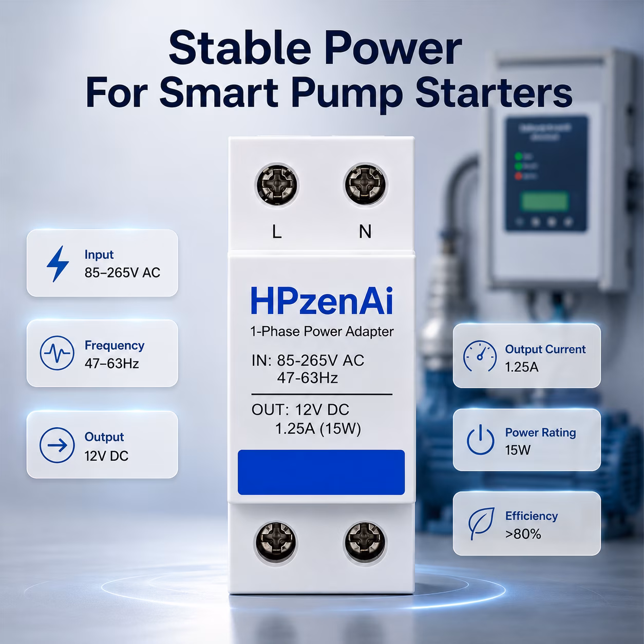 Single-Phase Power Adapter, 12 V, 15 W image 5