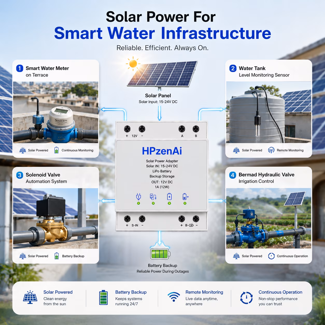 Solar Power Adapter, 12 V, 12 W image 9