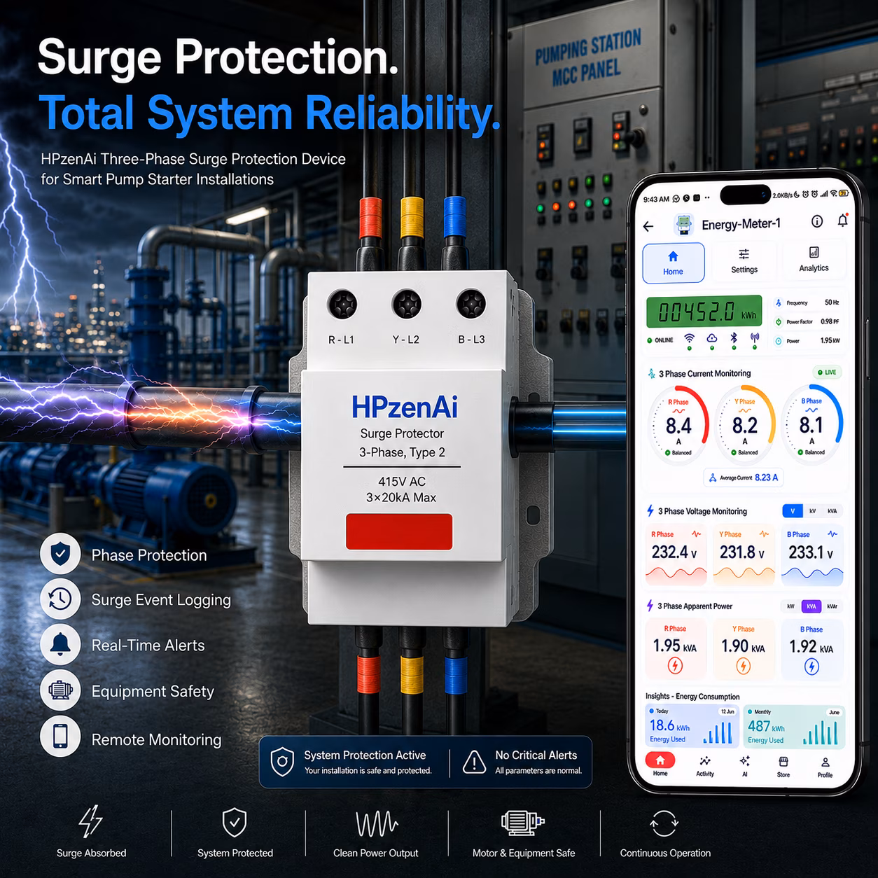 Three-Phase Surge Protection Device image 4