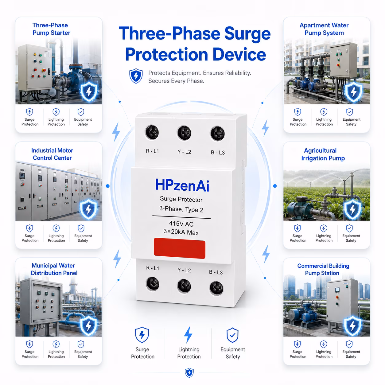 Three-Phase Surge Protection Device image 10