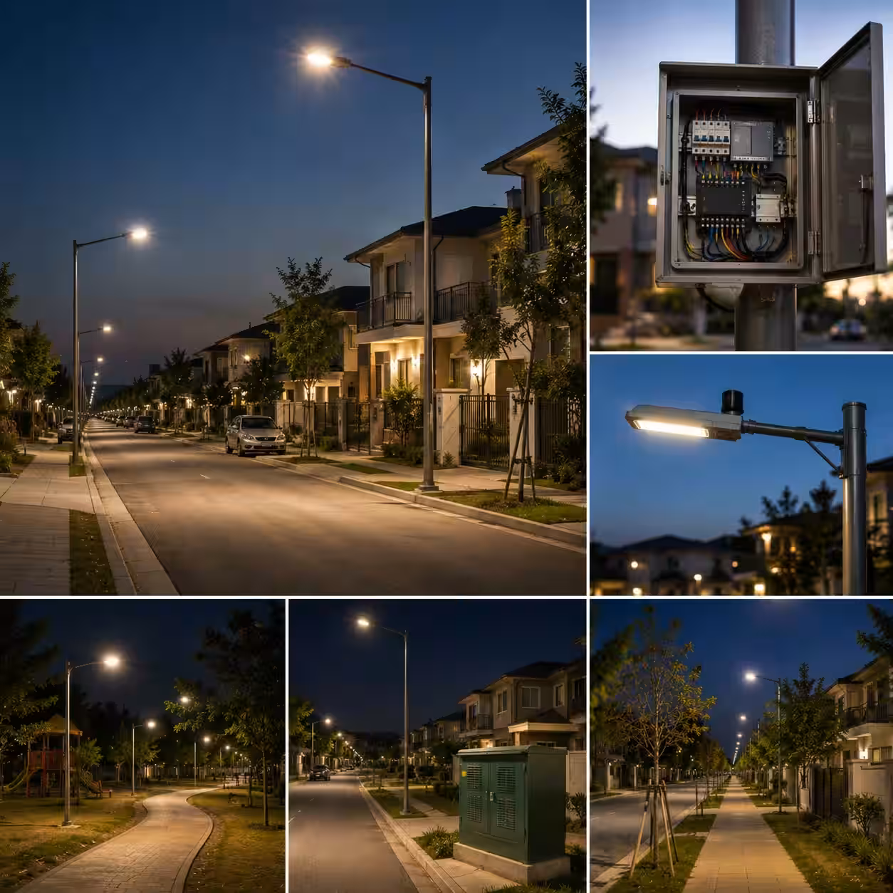 8-Channel Relay Controller X3 use case - Street Light Control