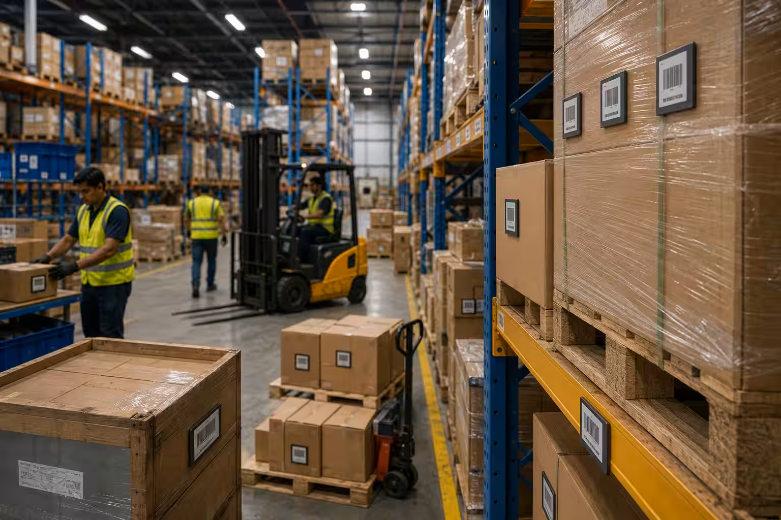 NFC E-Ink Smart Tag, Key Chain use case - Warehouse & Inventory