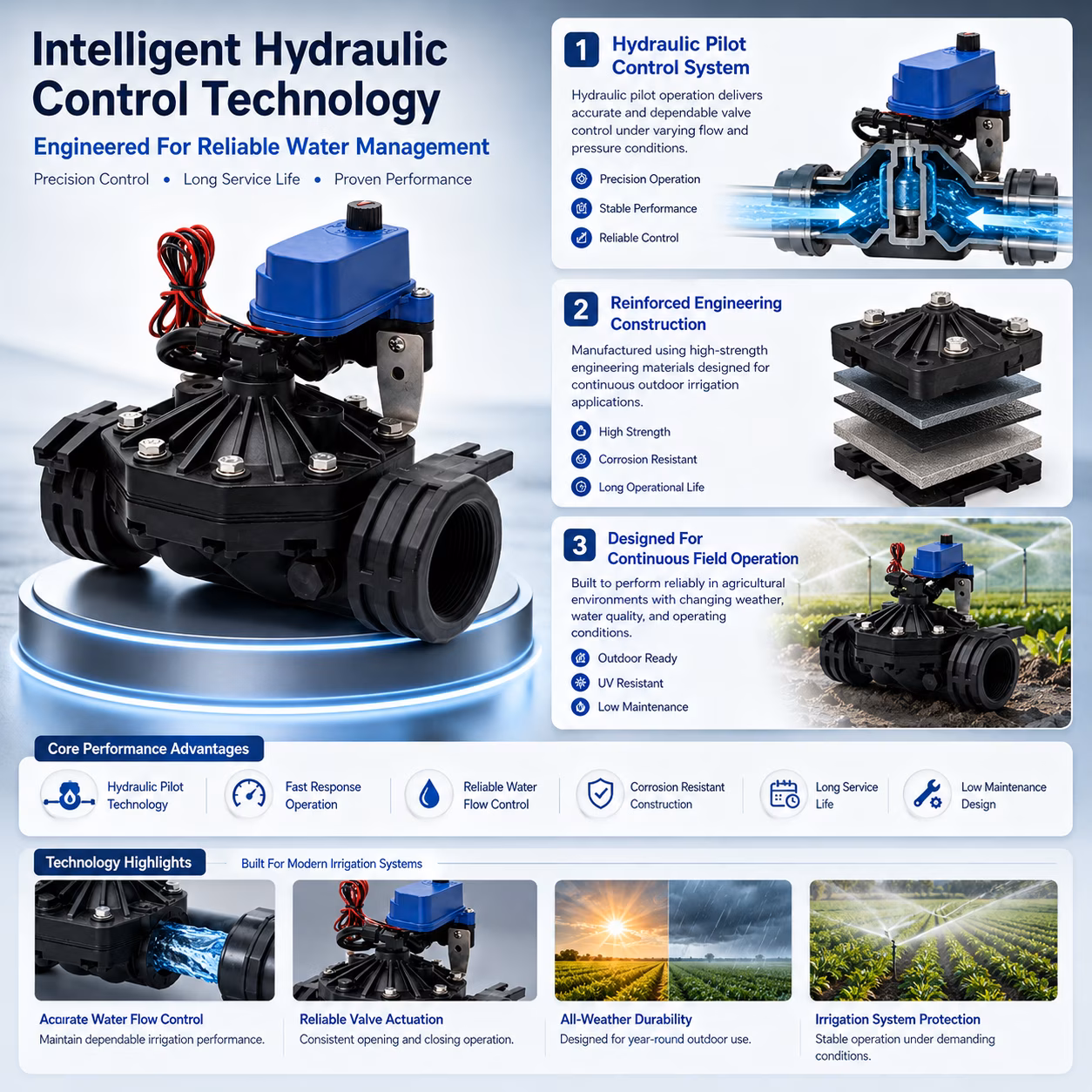 12 V Hydraulic Valve DN50, Normal image 7