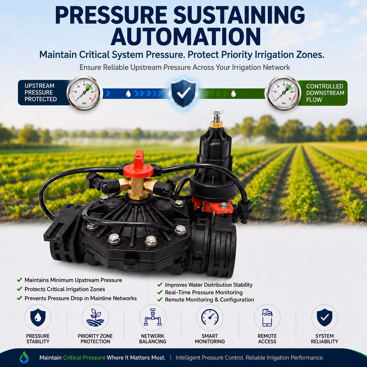Pressure Sustaining Valve - Bermad image 4