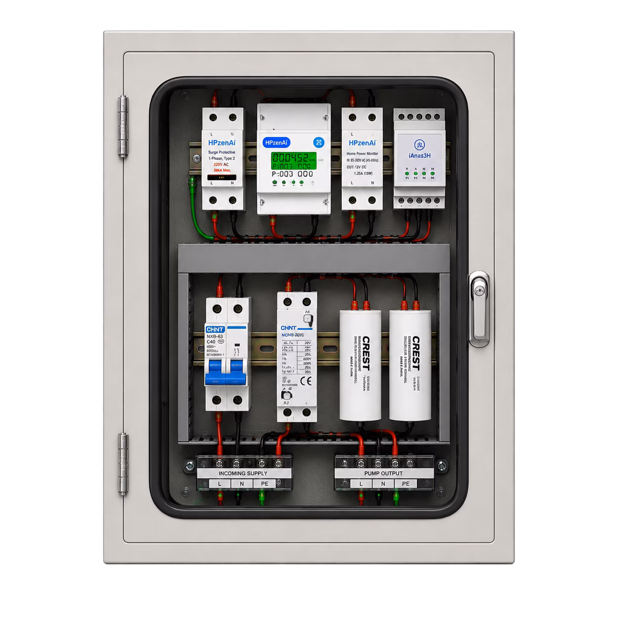 Smart Single-Phase Motor Starter, 12 A