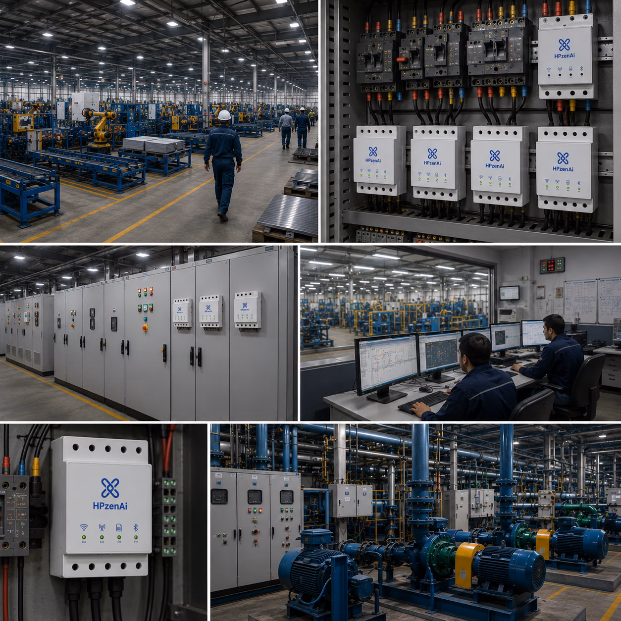 8-Channel Relay Controller X2 use case - Industrial Equipment